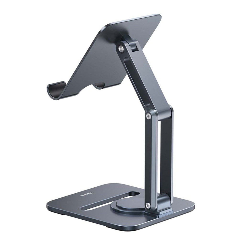 Baseus Biaxial stalak za stol za telefon / tablet, univerzalan, tamnosivi B10431801811-00