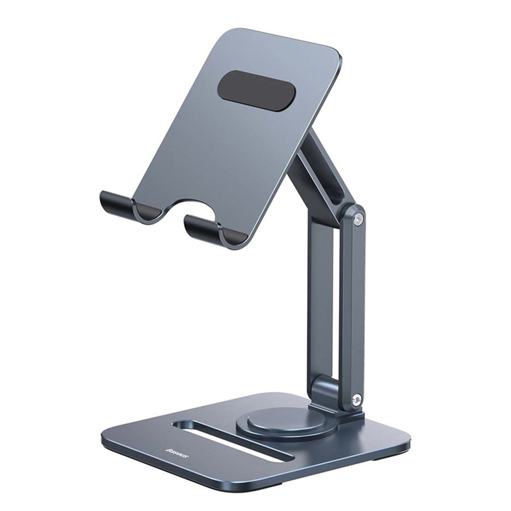 Baseus Biaxial stalak za stol za telefon / tablet, univerzalan, tamnosivi B10431801811-00