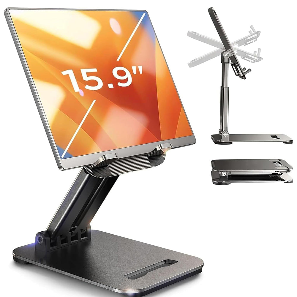 Stalak za stol Lisen za telefon / tablet, 4inch - 15.9inch, crni YL0424080007