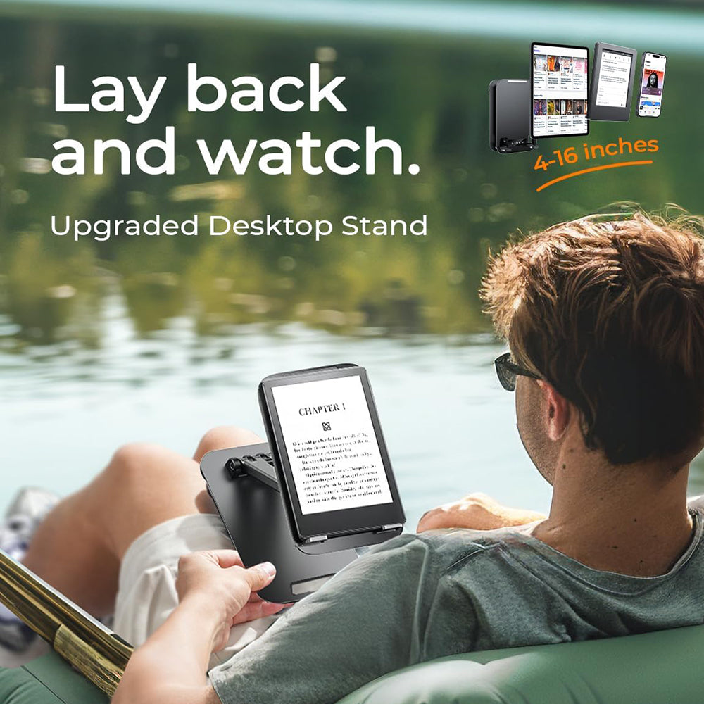 Stalak za stol Lisen za telefon / tablet, 4inch - 15.9inch, crni YL0424080007