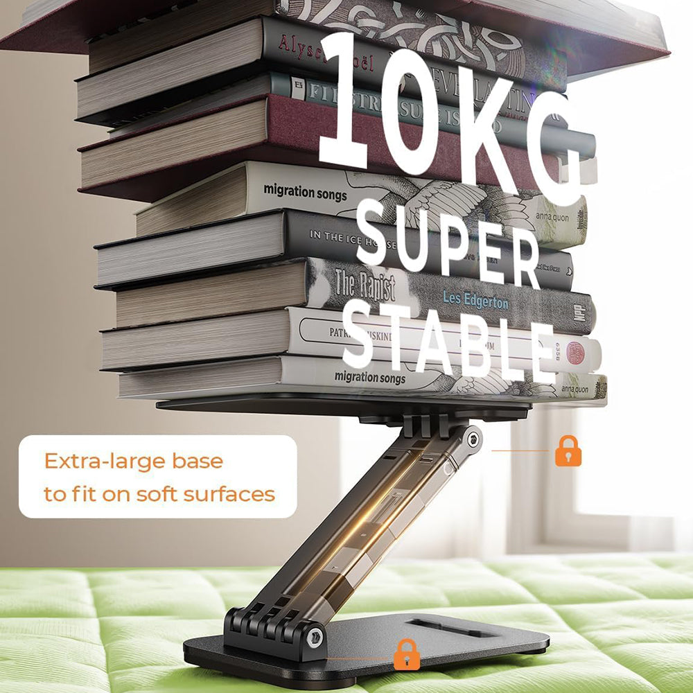 Stalak za stol Lisen za telefon / tablet, 4inch - 15.9inch, crni YL0424080007