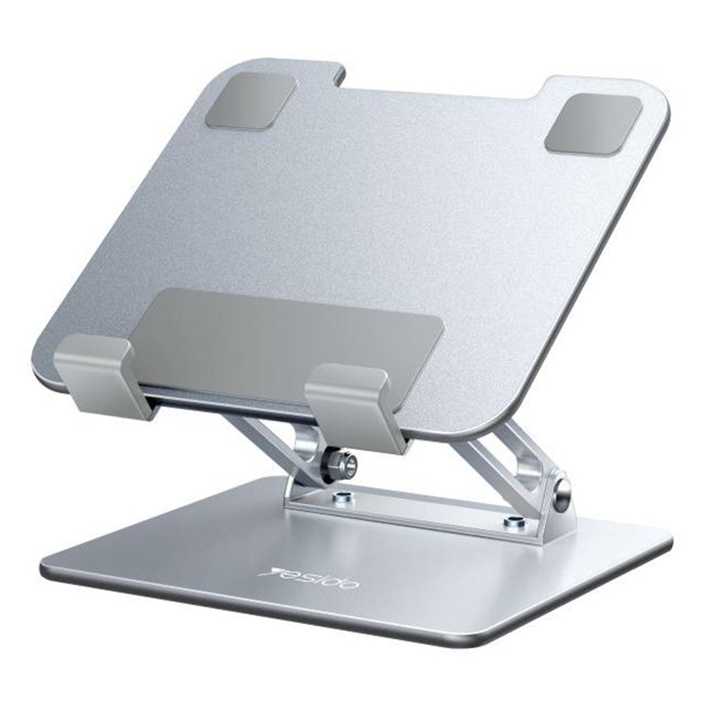 Stalak za stol Yesido C185 za telefon / tablet, 4.5inch - 13inch, srebrni