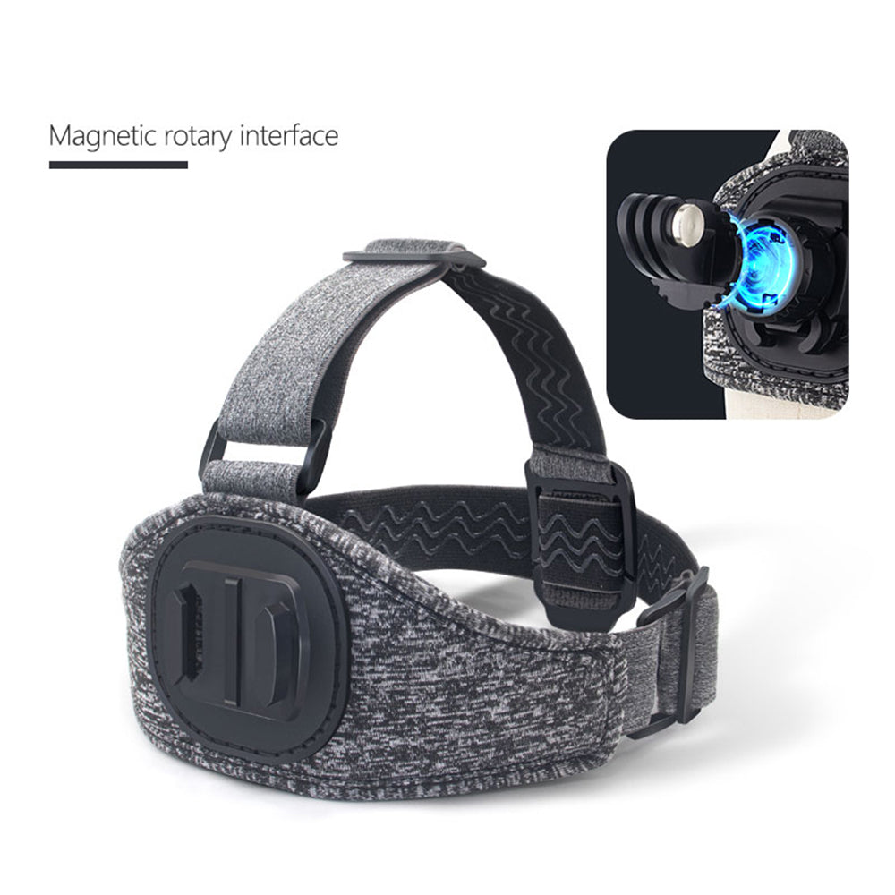 Nosiljka za sportsku kameru Techsuit JX-003 za GoPro seriju, Siva