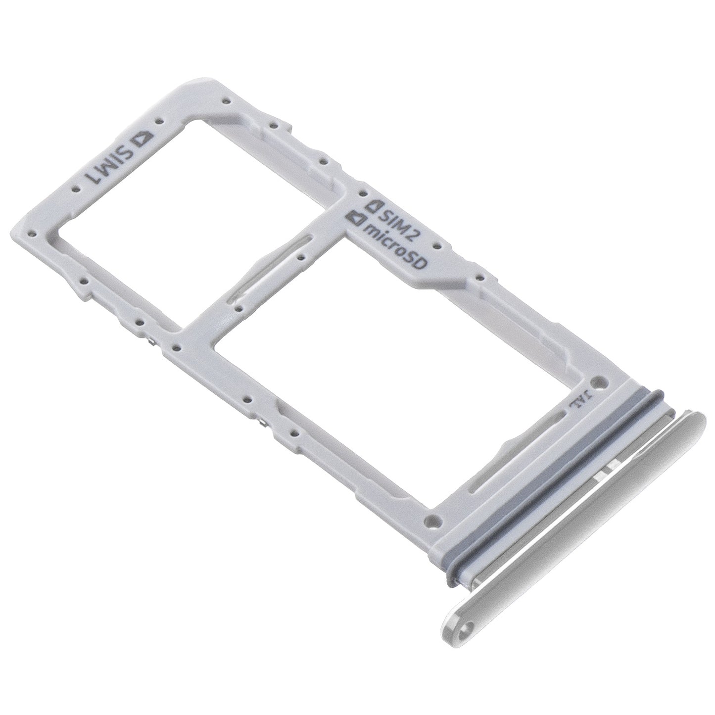 Nosač SIM kartice Samsung Galaxy S20+ G985, Dual SIM, Srebrni