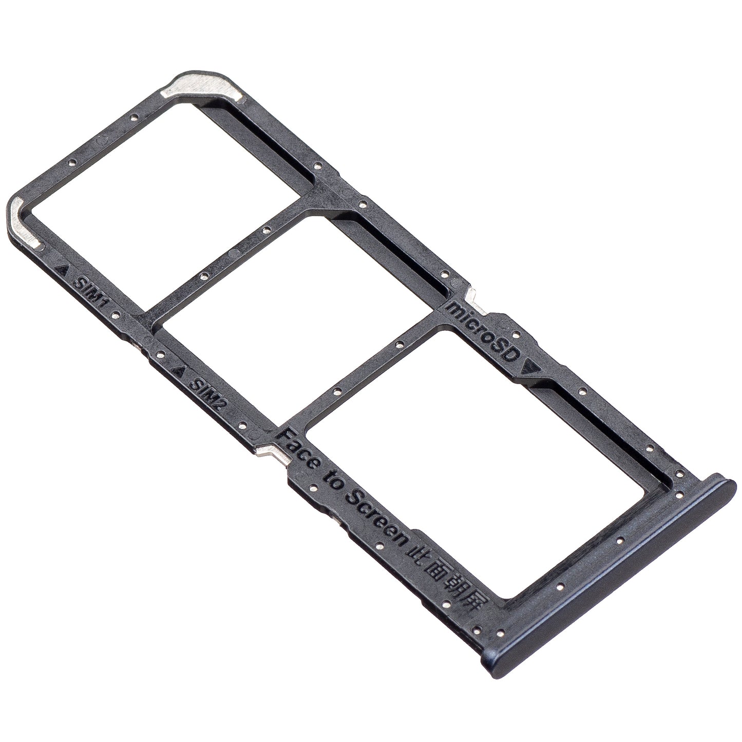 Držač SIM - Kartica Oppo A54 5G, Crna