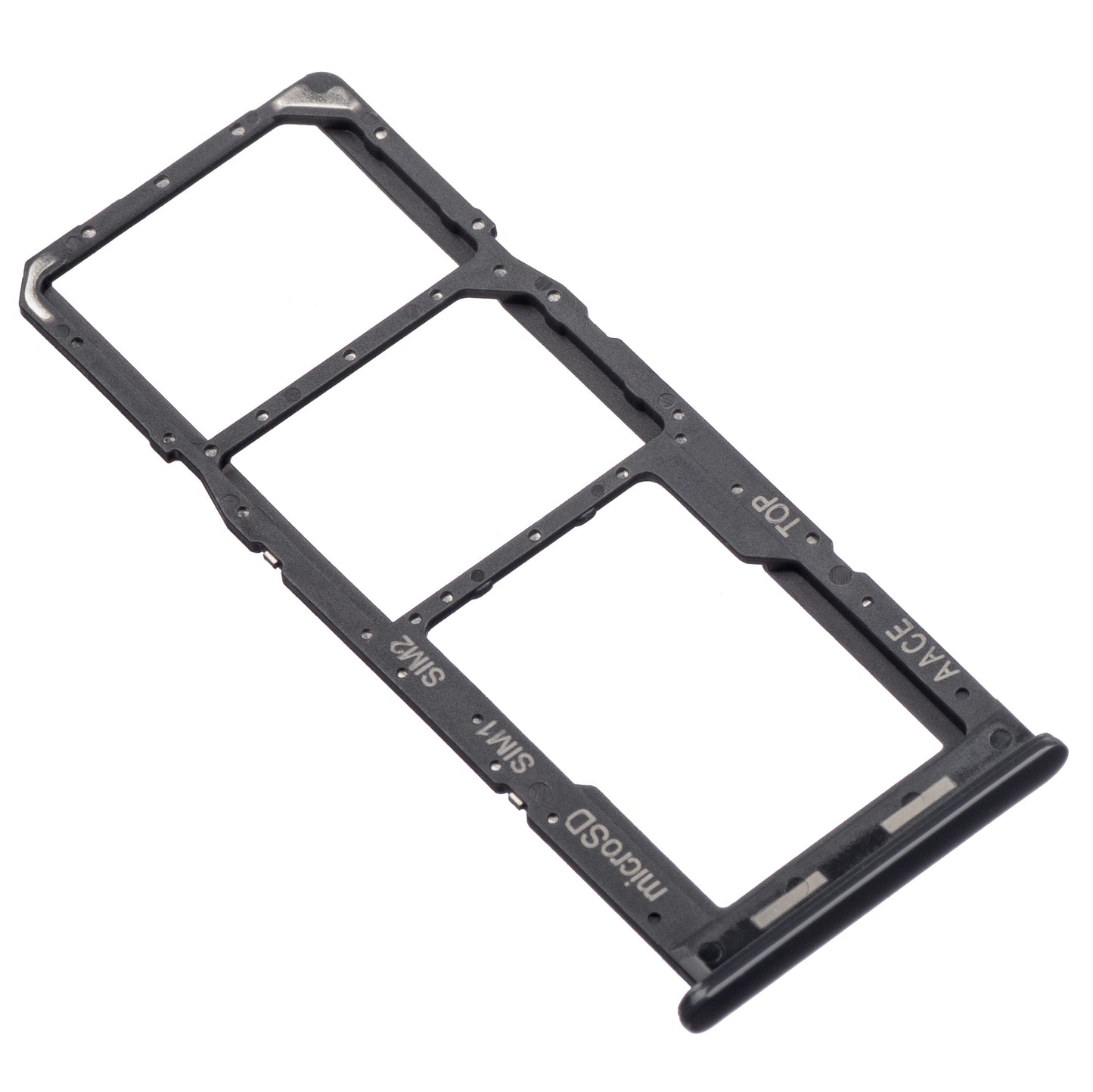 Nosač SIM kartice Samsung Galaxy A13 A135, Dual SIM, Crni