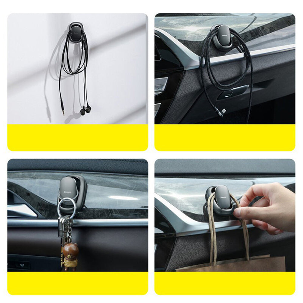 Suport Carlig Auto Baseus Beetle, Set 2 Komada ACGGJK-0G
