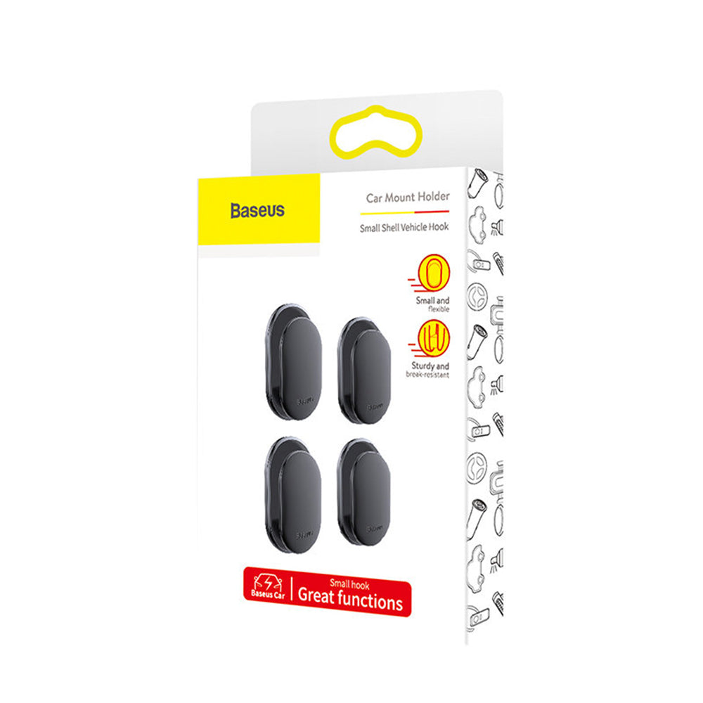 Auto nosač kuka Baseus Small Shell, Set 4 komada ACGGBK-01
