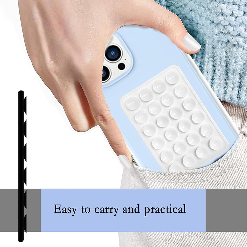 Nosilac s vakuumskim pričvršćivačima Techsuit SB-PAD, Crni