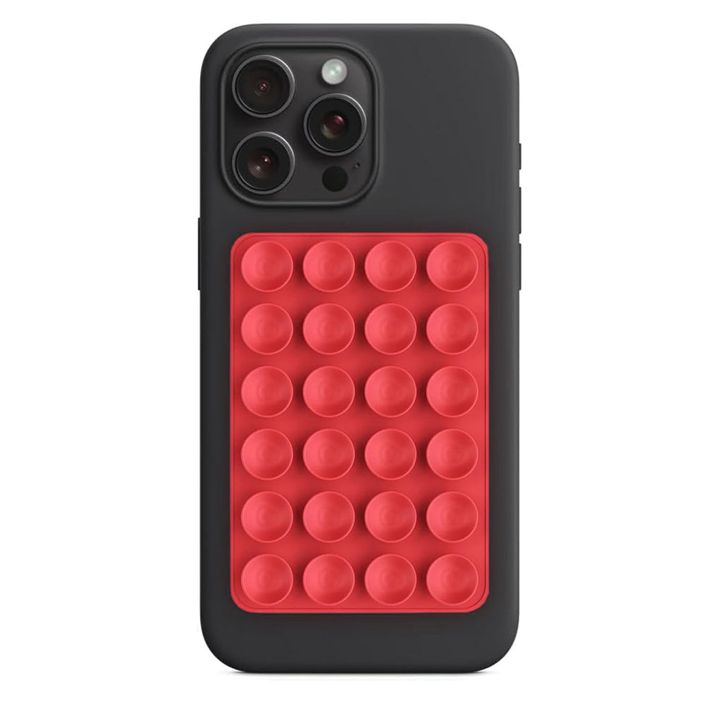 Nosiljka s vakuumskim pričvršćivačima Techsuit SR-PAD, Crvena