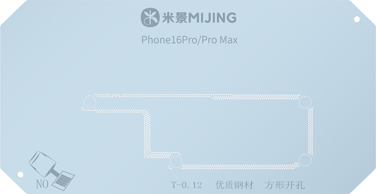 Reballing radna podrška Mijing Z20 za Apple iPhone 16 Series