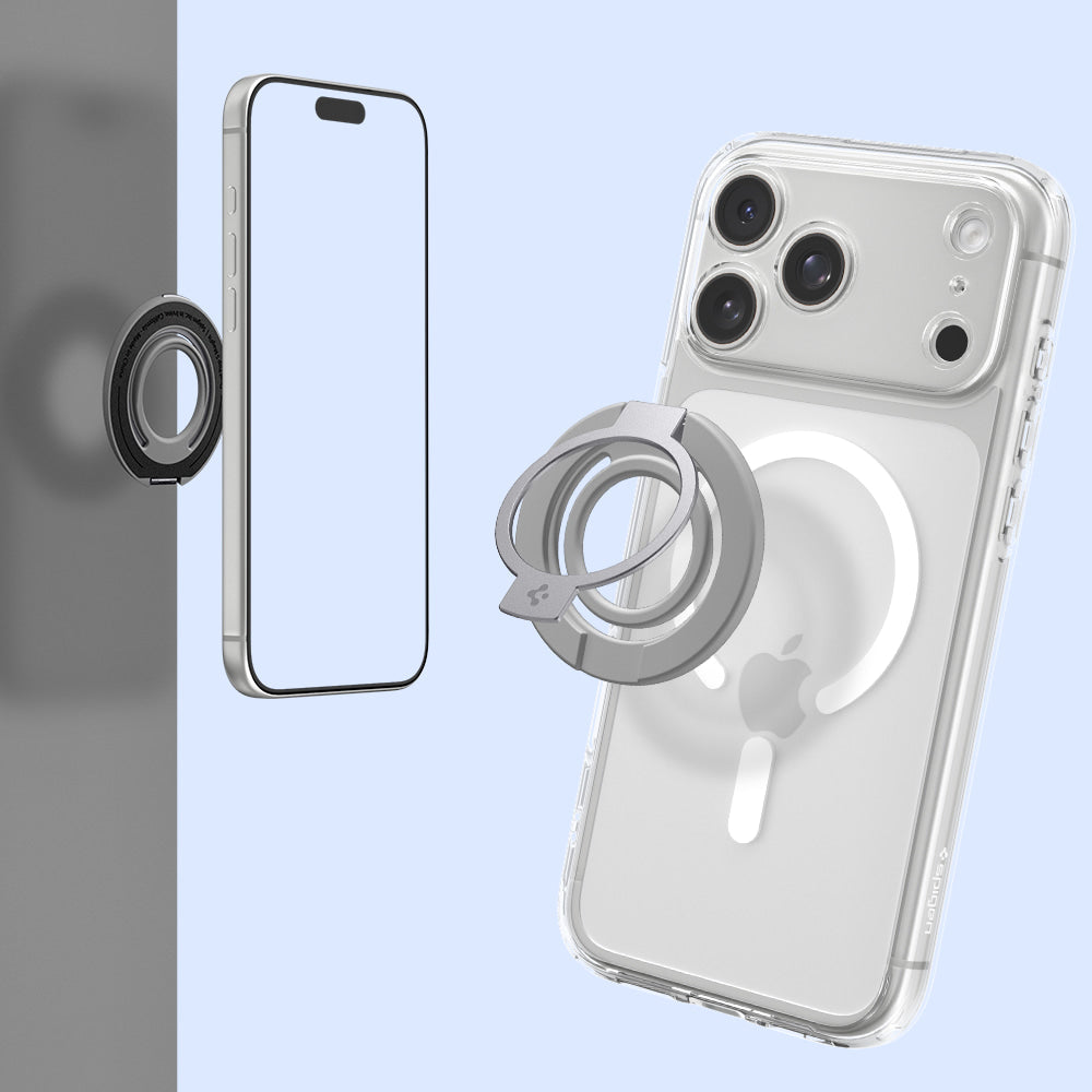 Spigen Dual Pop Mag S Prsten Držač, Univerzalni, Sivi AMP11736