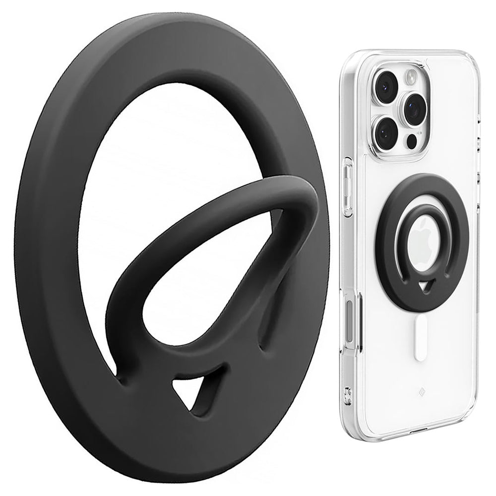 Spigen Dual Pop univerzalni prstenasti nosač, crni AMP08886