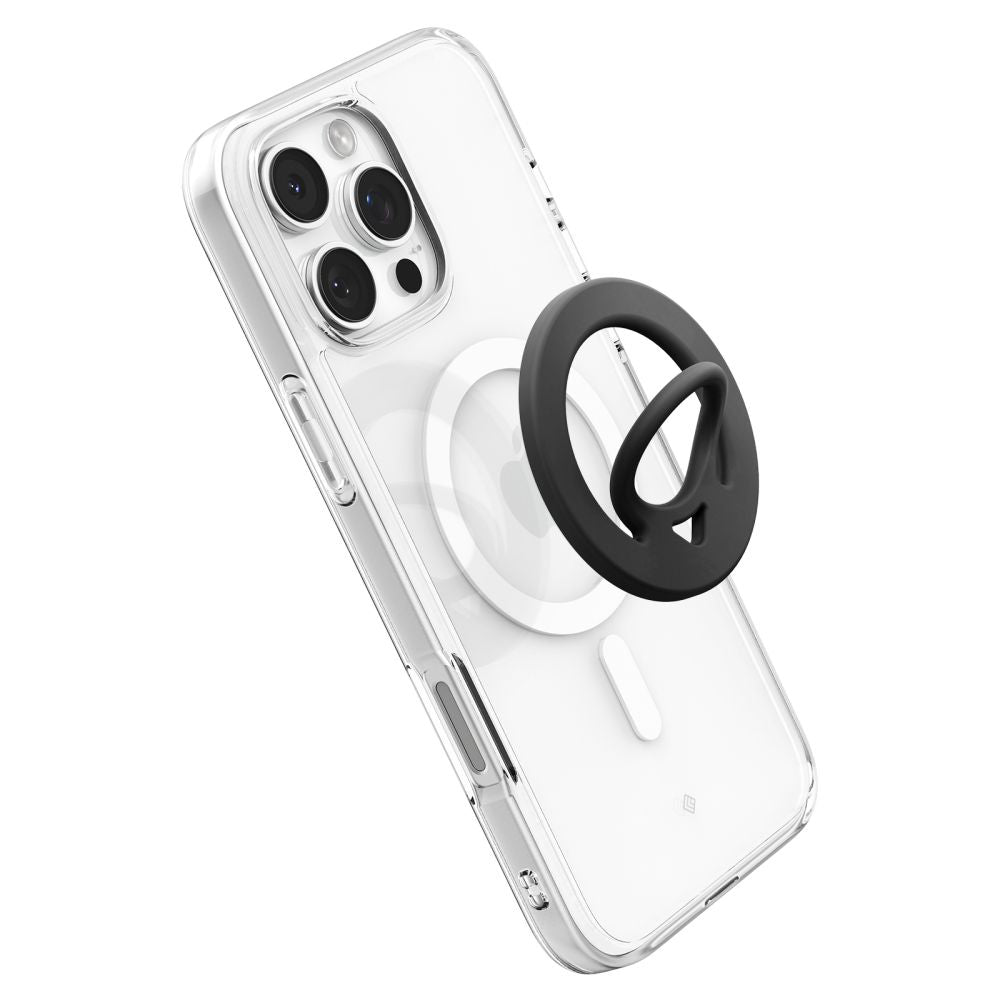 Spigen Dual Pop univerzalni prstenasti nosač, crni AMP08886