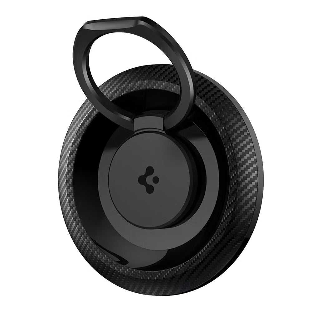 Spigen O-Mag OM100 Carbon Prstenasti Držač, Univerzalni, Crni AMP05505