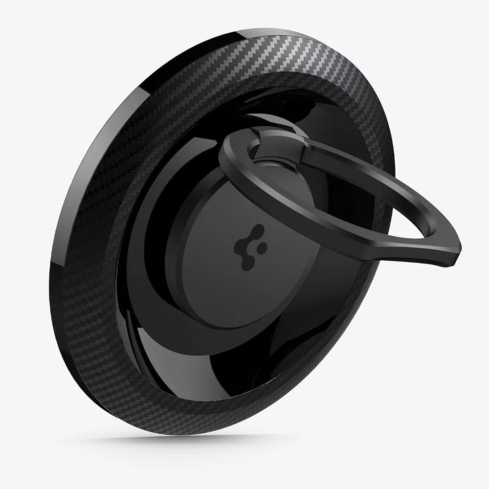 Spigen O-Mag OM100 Carbon Prstenasti Držač, Univerzalni, Crni AMP05505