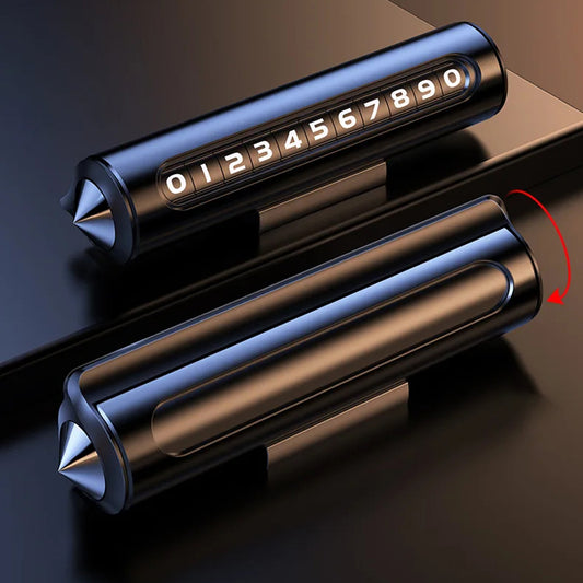 Auto nosač broja telefona Techsuit ResQTag