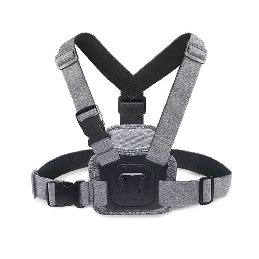 Nosač za prsa Sportska kamera Techsuit JX-002 za GoPro seriju, Siva