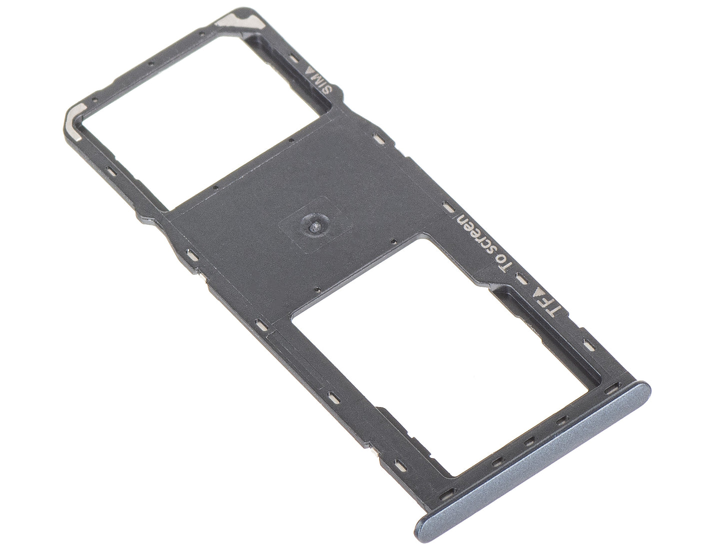 SIM držač - Kartica Samsung Galaxy A22 5G A226, Single SIM, Crna