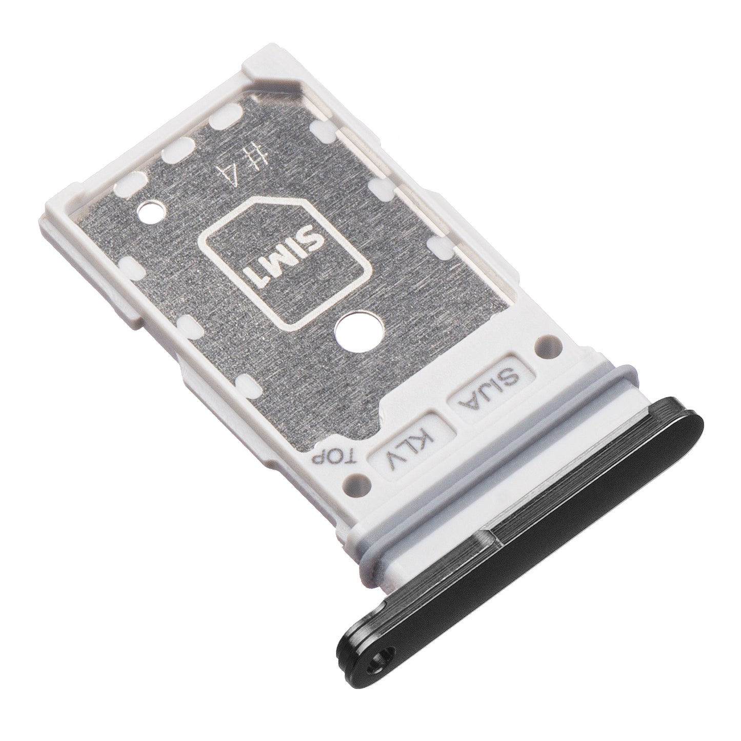 Nosač SIM-a Samsung Galaxy S22+ 5G S906 / S22 5G S901, Sivi (Grafit)