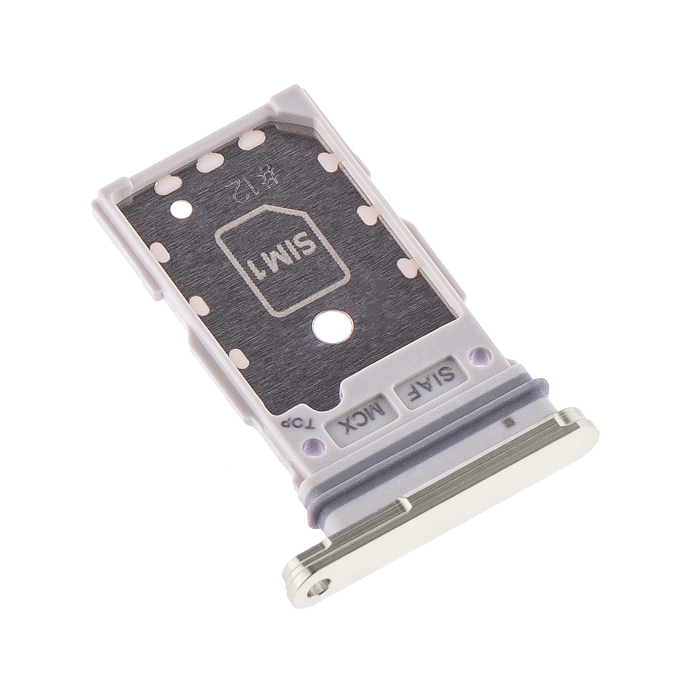 Nosač SIM-a Samsung Galaxy S23+ S916 / S23 S911, Dual SIM, Krem