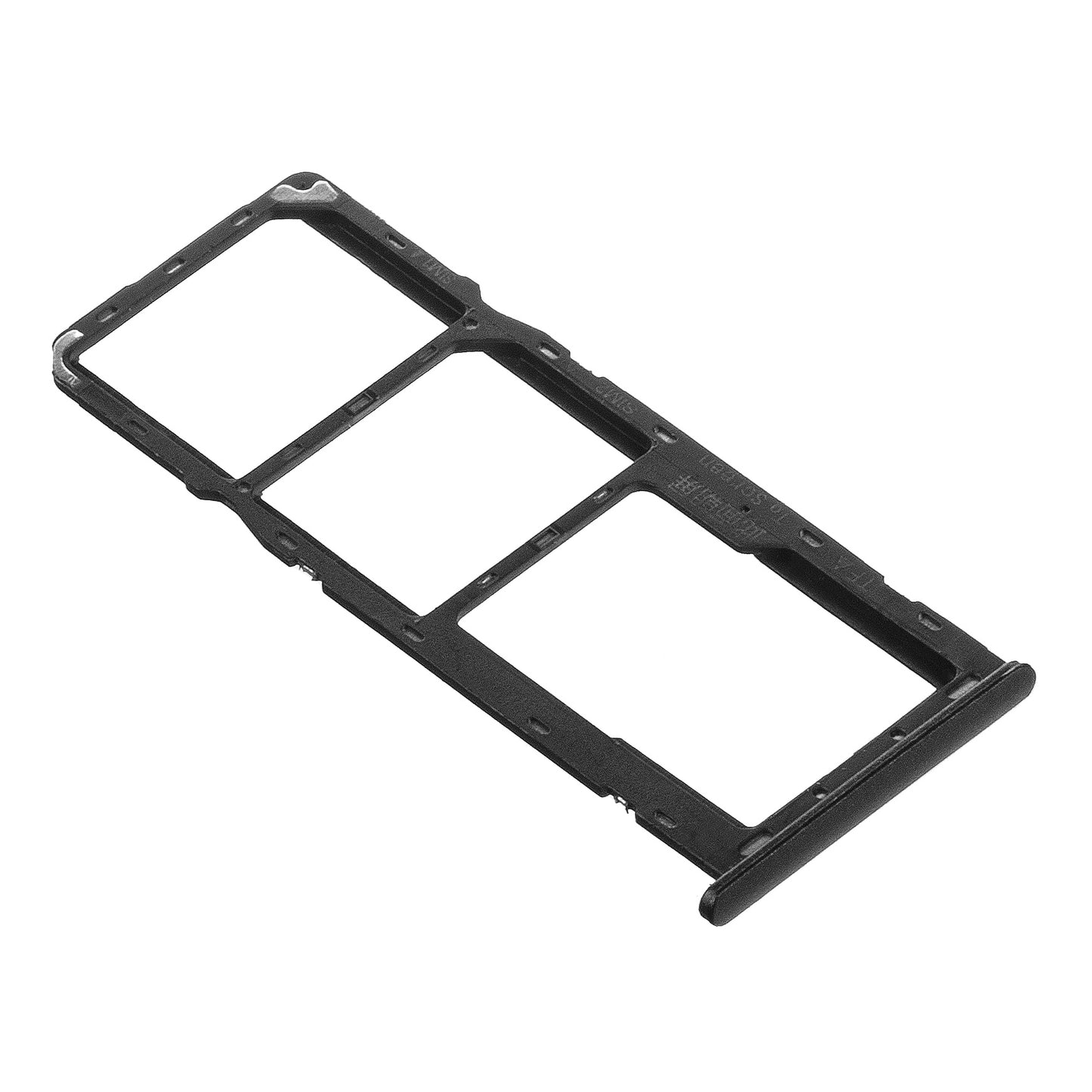 SIM držač - Kartica Samsung Galaxy A20s A207, Dual SIM, Crna