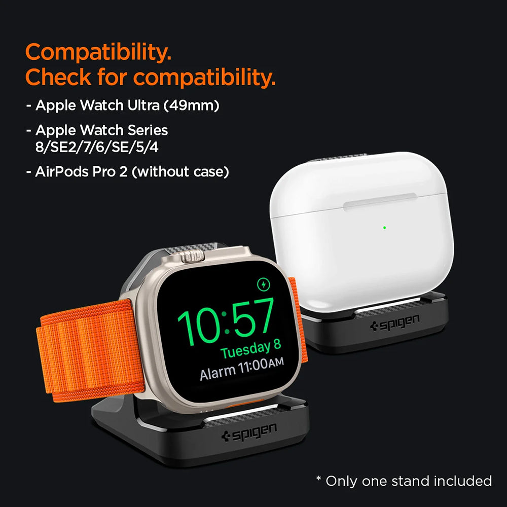 Spigen Rugged Armor stalak za Apple Watch Series, Crna AMP05764