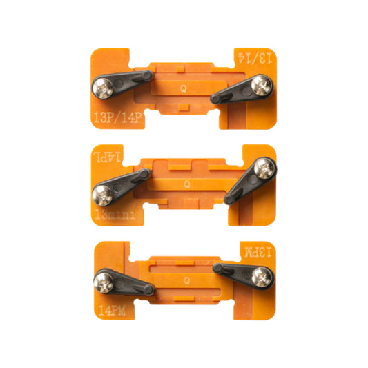 Podloga za lemljenje baterijskih priključaka QIANLI za seriju Apple iPhone 13 - 14, 3u1