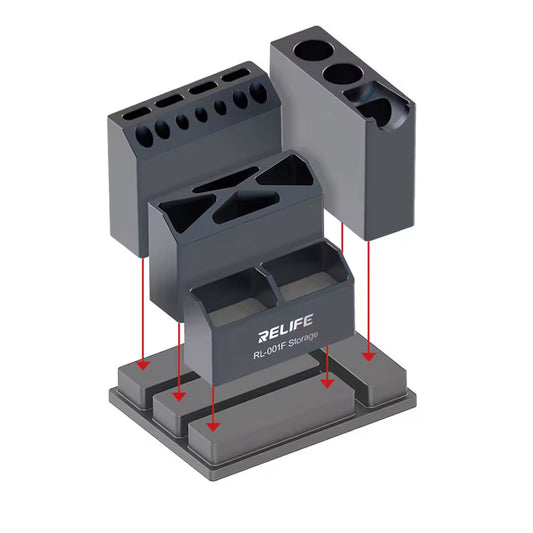 Nosilac za odvijače Relife RL-001F, Sivi