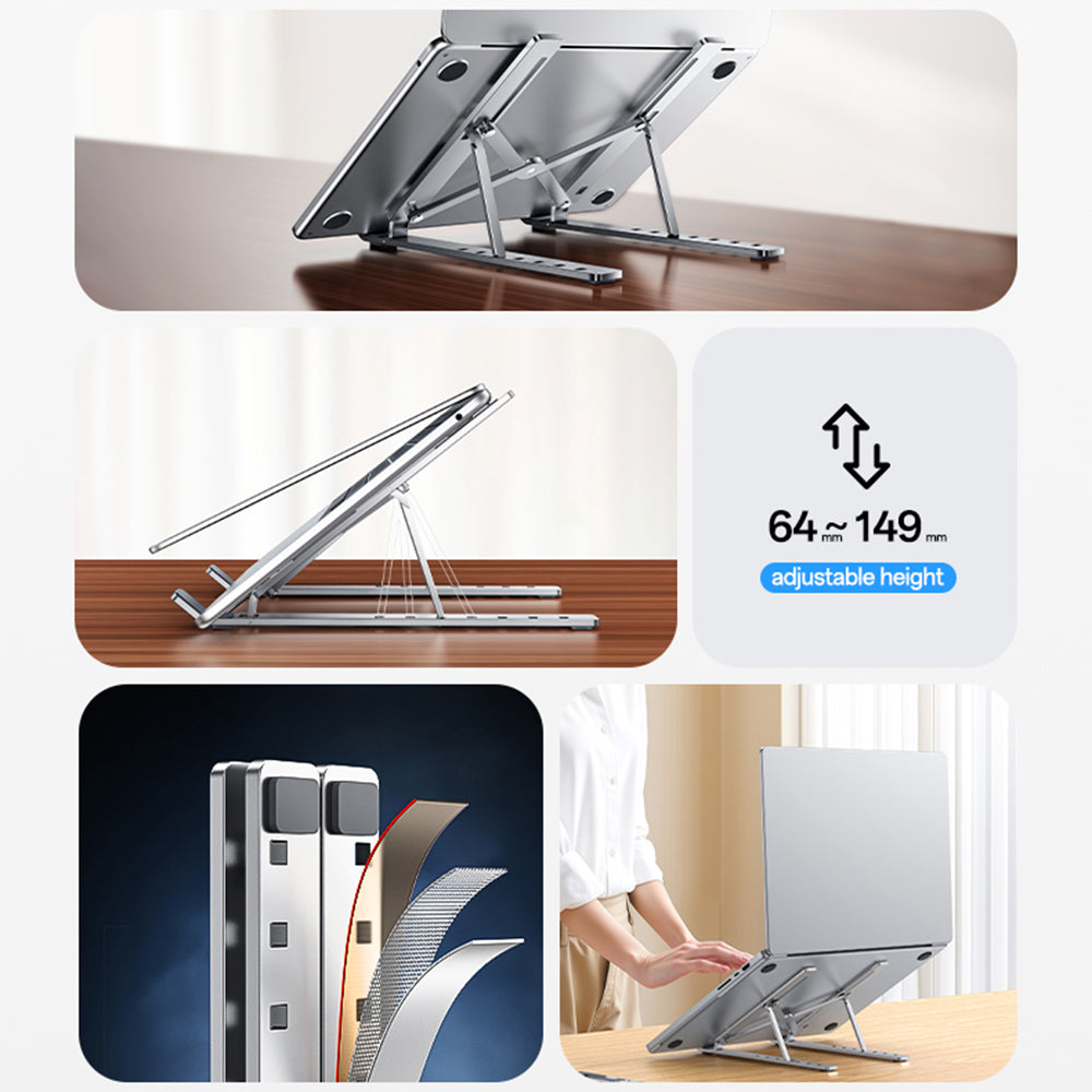 Stalak Yesido LP07 za laptop 13 inča - 20 inča, Srebrni