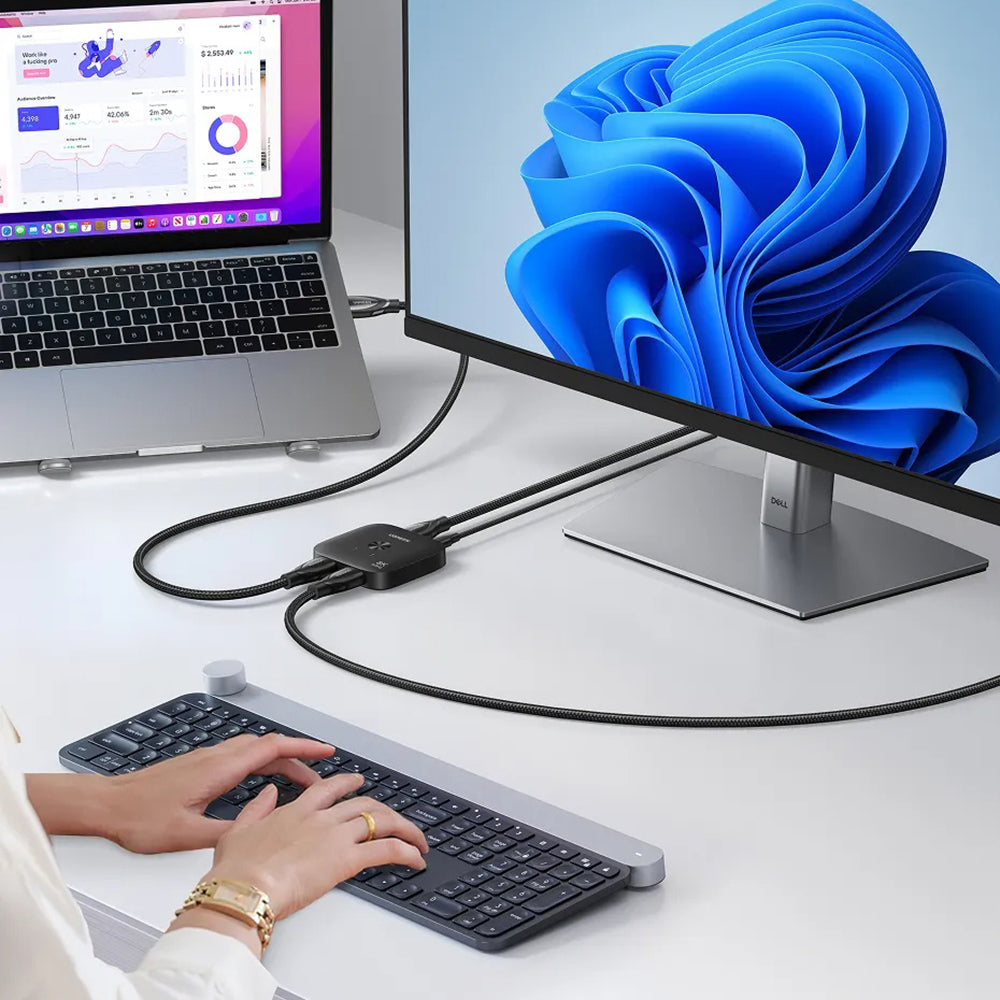 Switch Video HDMI UGREEN 65877, Crni