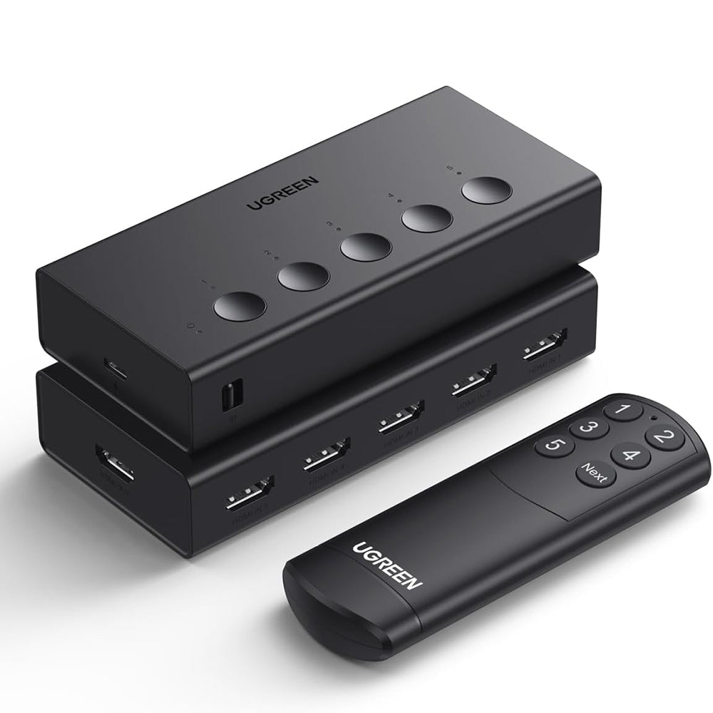 Switch Video HDMI UGREEN CM568 (90512), Crni