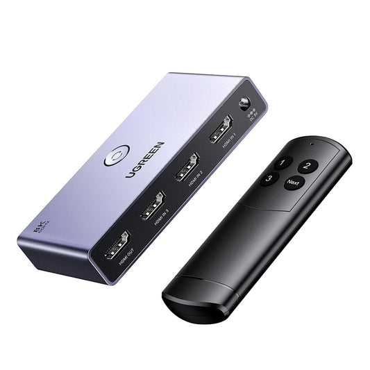 Switch Video HDMI UGREEN CM624 (15604), Sivi