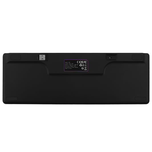 Bežična gaming tipkovnica Proove AFK, RGB, BT / Wi-Fi / Žičana, 1.5m, Crna WKAFKEN22001