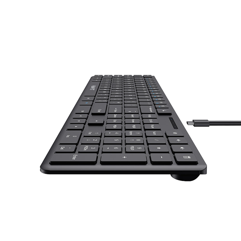 Tipkovnica Wired USB HAVIT KB252, USB-C, 1.5m, Crna