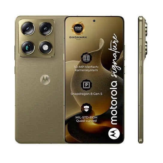 Mobilni telefon Motorola Signature 5G, 512GB, 16GB, Pantone Olive PBAB0003SE