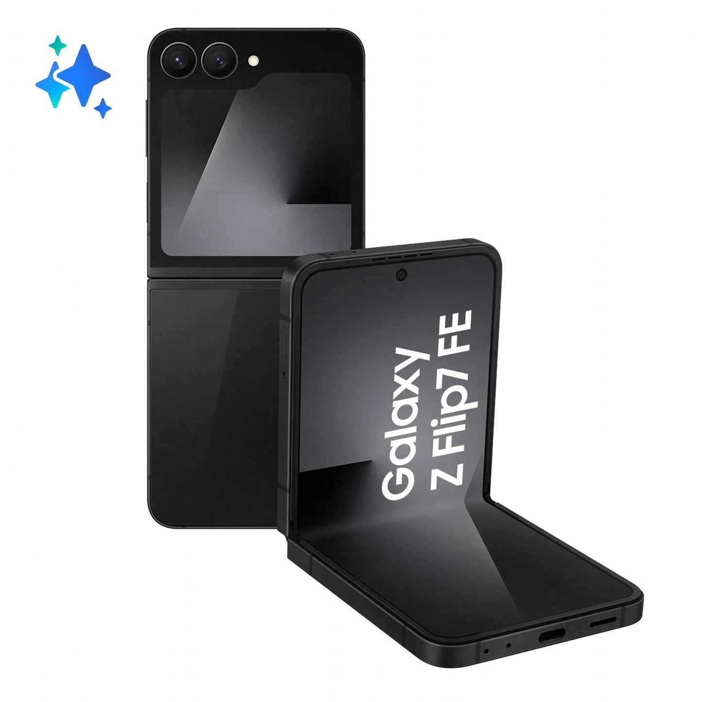 Mobilni telefon Samsung Galaxy Z Flip7 FE, 128GB, 8GB, Crni EU SM-F761BZKGEUE