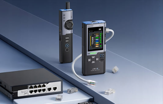 Tester kabela mreže UTP Fnirsi LPM-10A, Crni