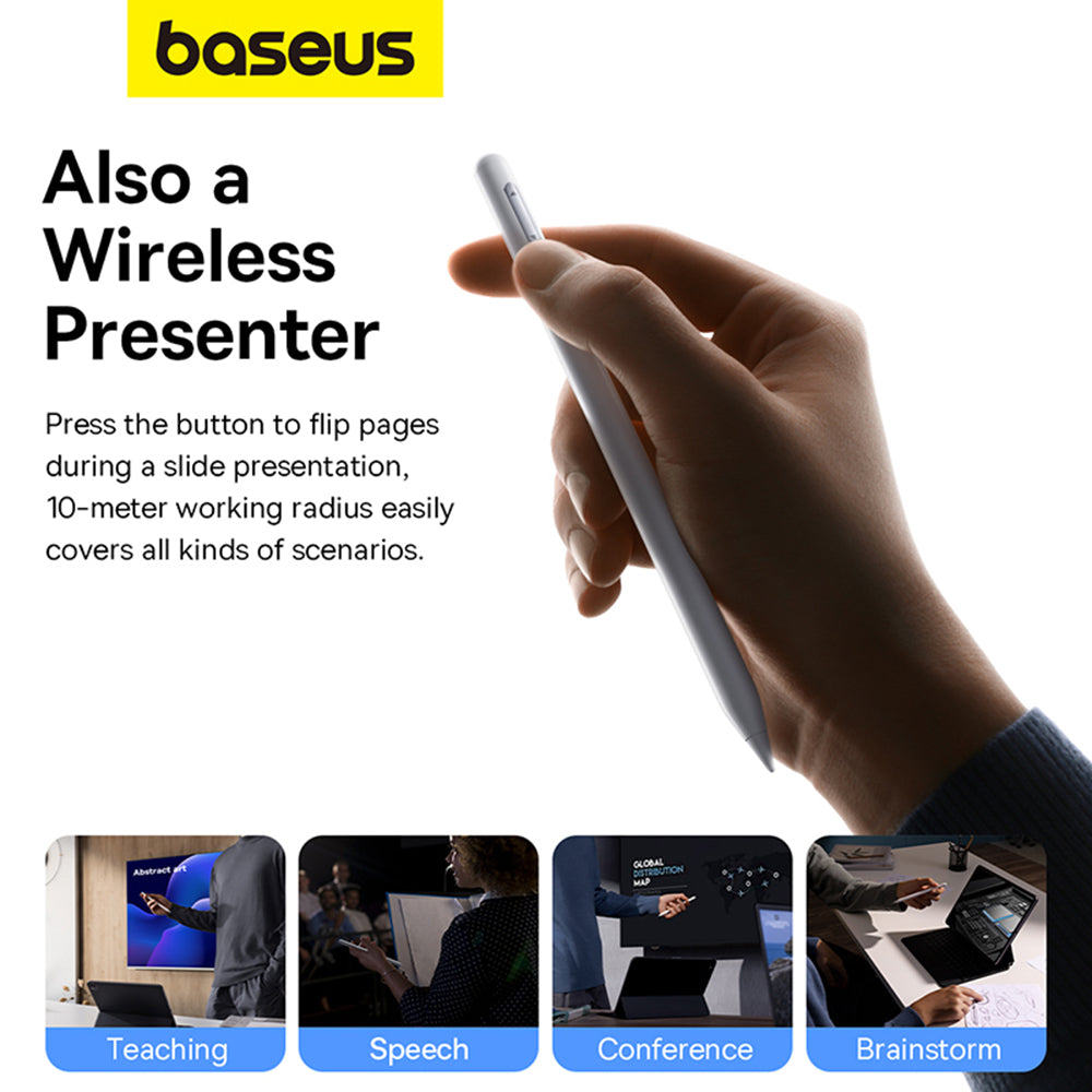 Touch Pen Baseus Smooth Writing 2 Series za Apple iPad, Aktivna Verzija, Bijela P80015805211-00