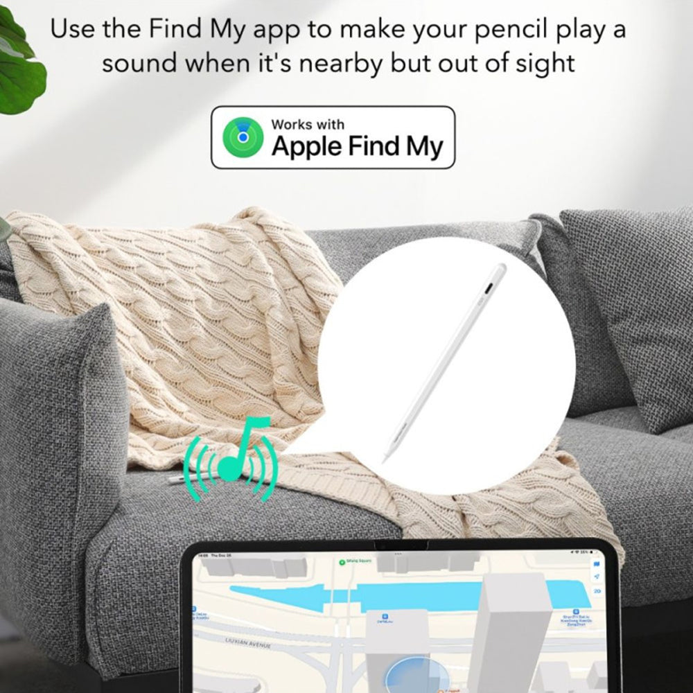 Touch Pen ESR Geo za Apple iPad, Aktivna verzija, Bijela