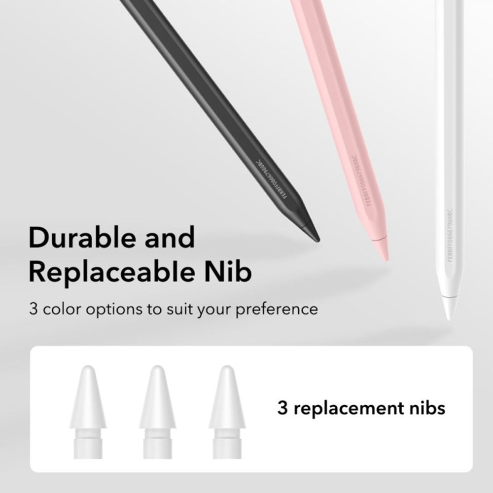 Touch Pen ESR Geo za Apple iPad, Aktivna verzija, Bijela