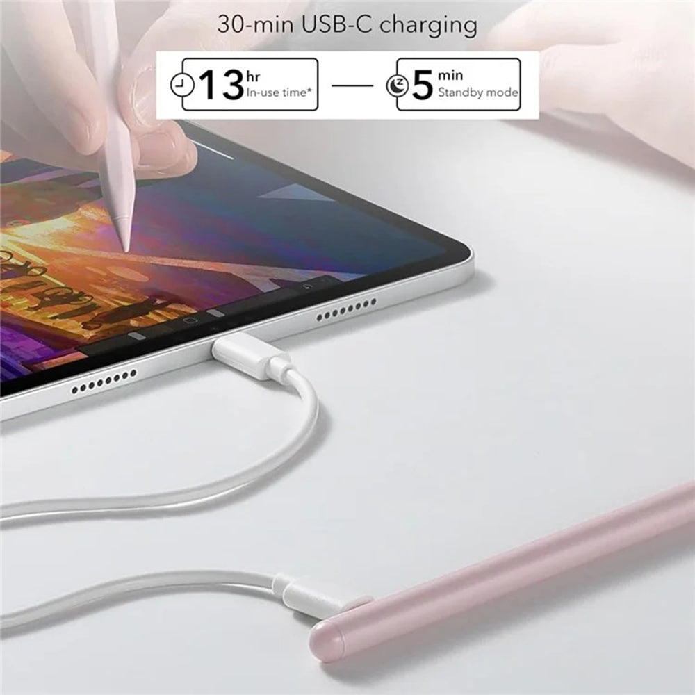 Touch Pen ESR za Apple iPad, Aktivna Verzija, Roza