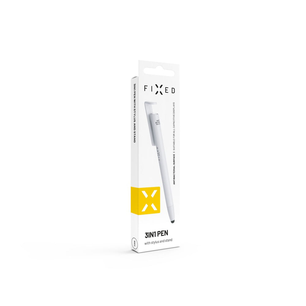 Touch Pen Fixed, 3u1, Bijeli
