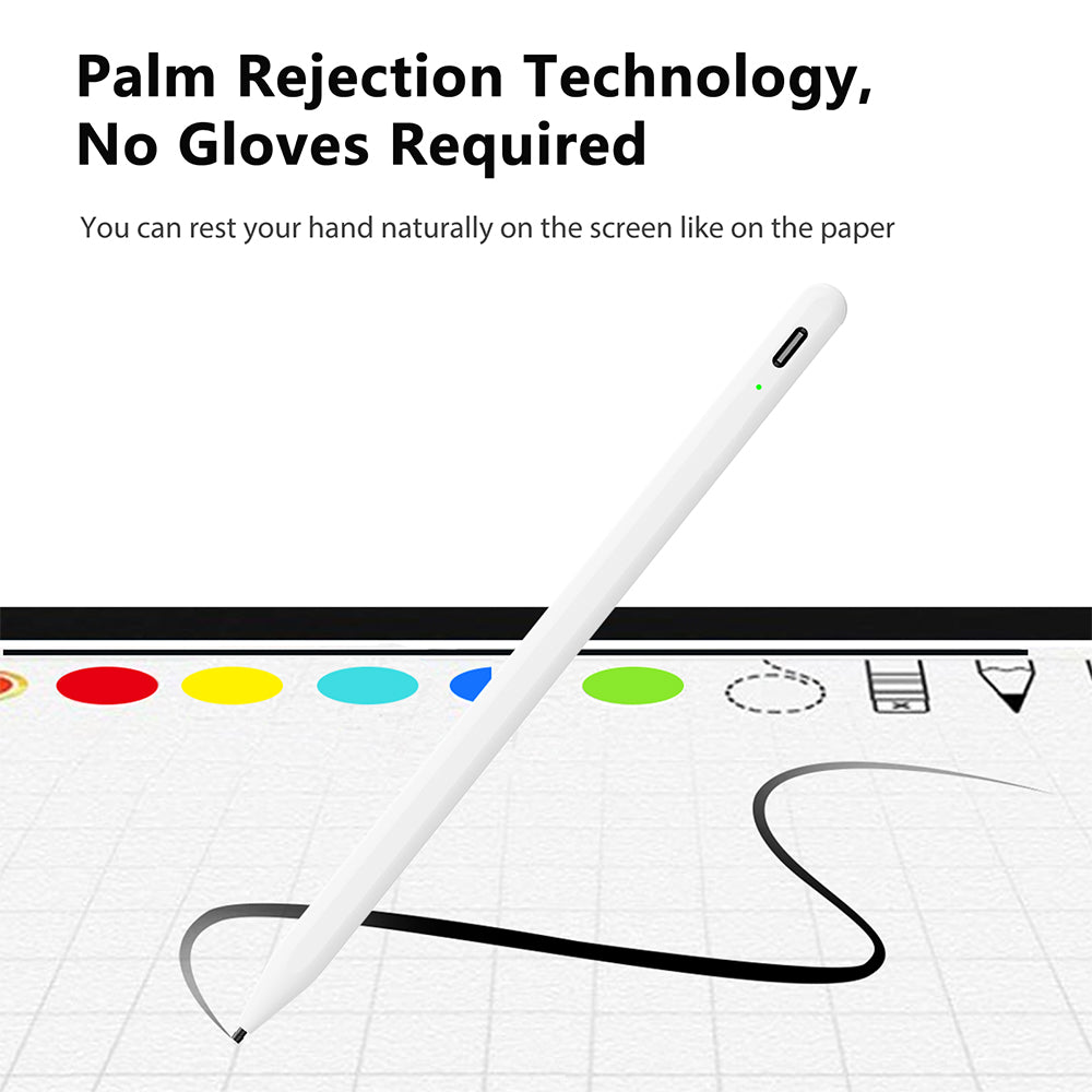 Touch Pen Techsuit A580S za Apple iPad, Aktivna Verzija, Bijela