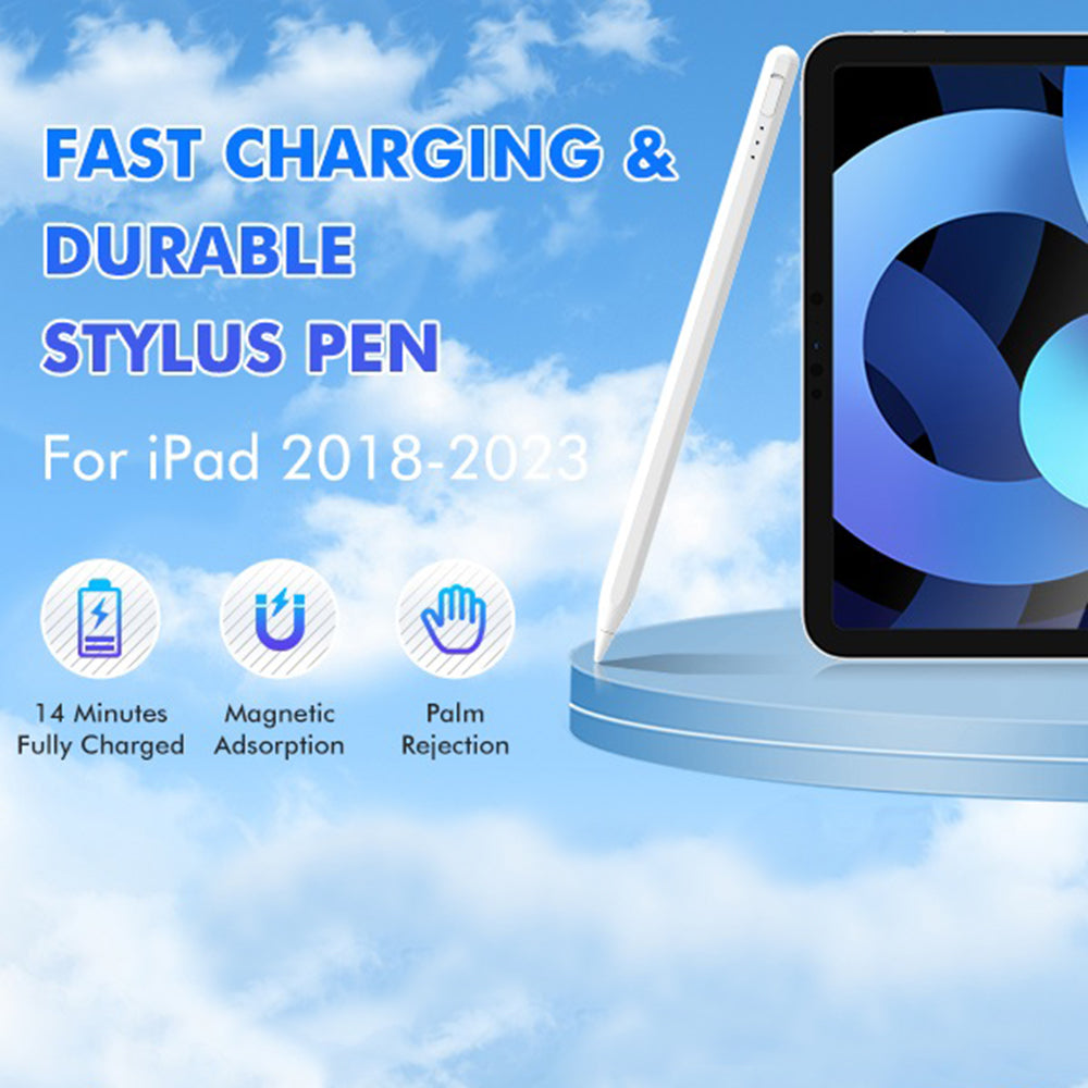 Touch Pen Techsuit AX10-T za Apple iPad, Aktivna verzija, Bijela