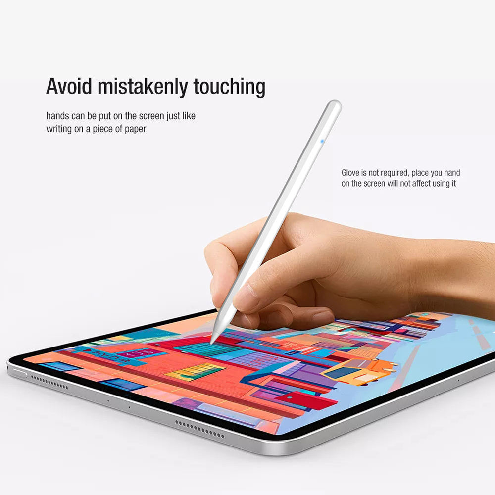 Touch Pen Techsuit M2 za Apple iPad, Aktivna verzija, Bijela