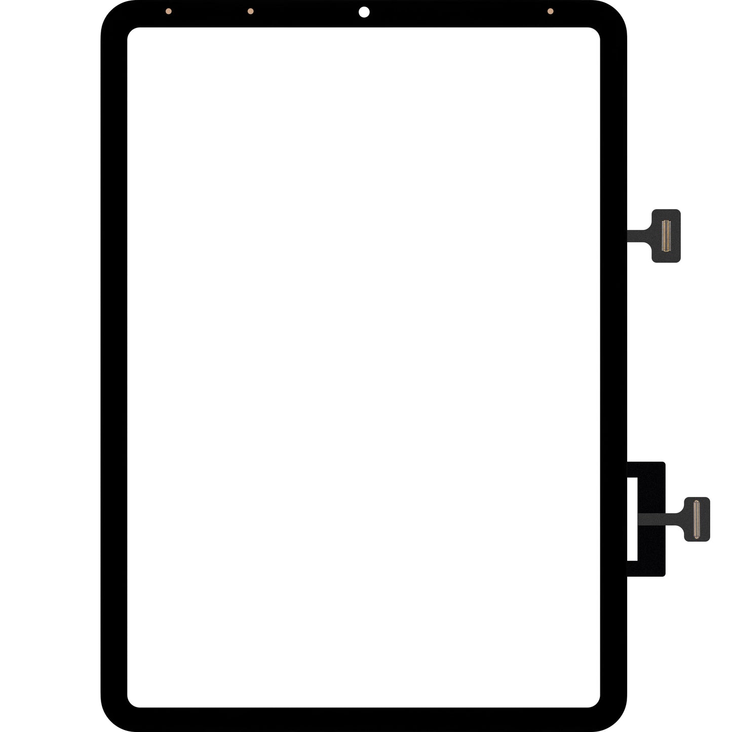 Touchscreen Forward Guard OCA za Apple iPad Air (2020), Crna