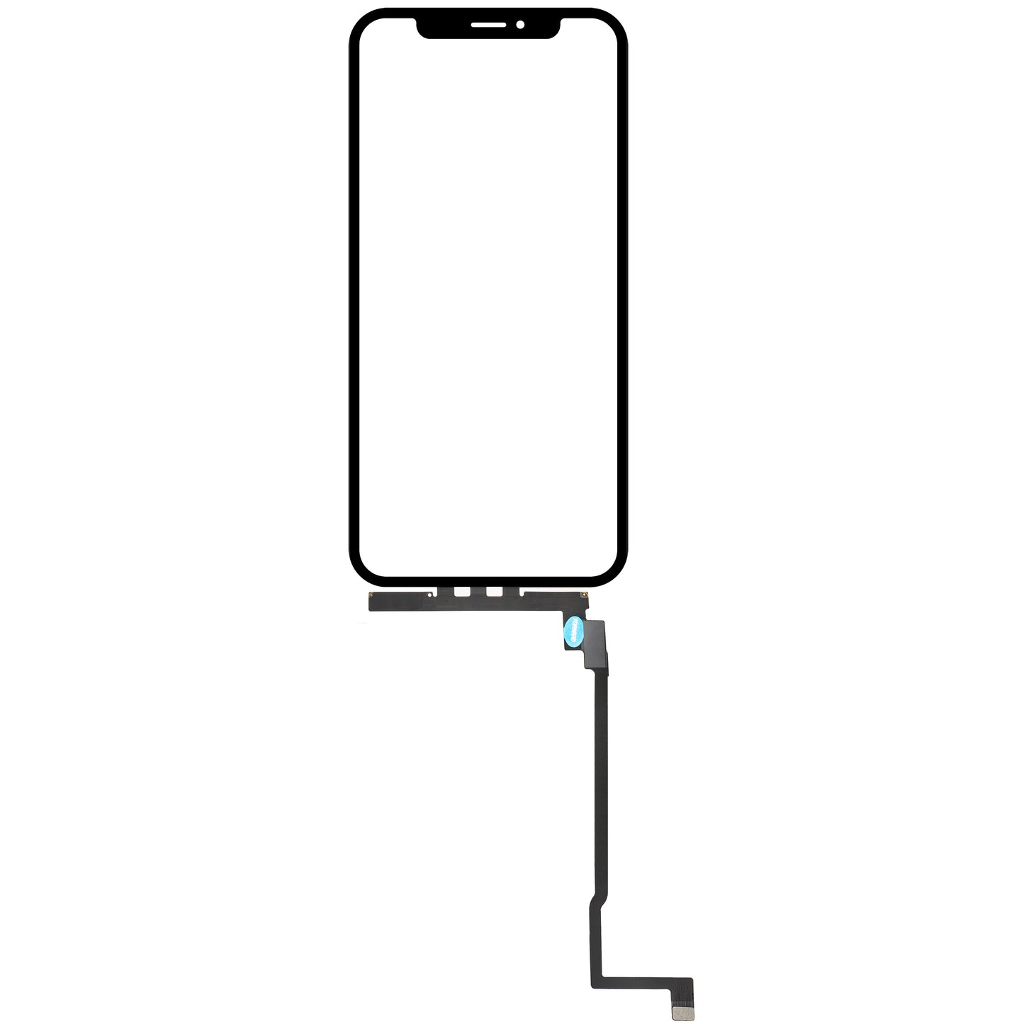 Touchscreen Forward Guard OCA za Apple iPhone 11 Pro Max, Verzija IC, Crna