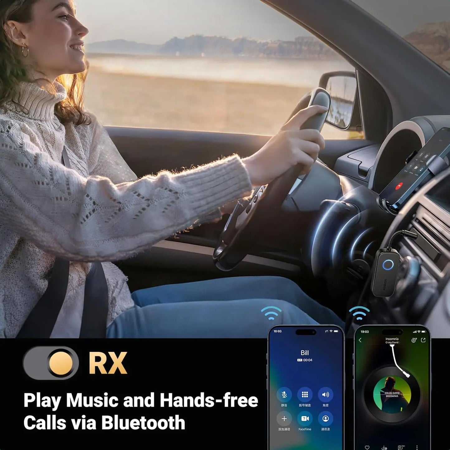 Transmiter / Prijemnik Bluetooth UGREEN CM672