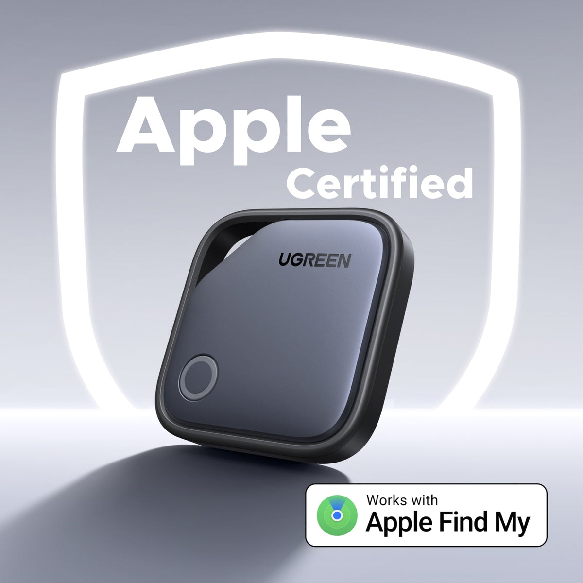 UGREEN SmartTag Pro Smart CM916 (75646P) za iOS / Android Series, Set 4 komada, Crna
